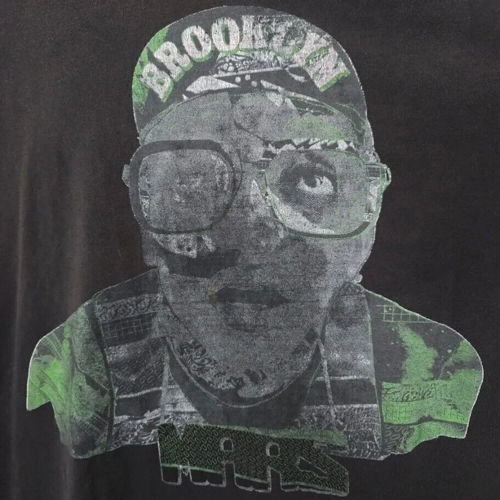 Air Jordan Spike Lee T Shirt Mens Size 3XL Black Mars Brooklyn Streetwear